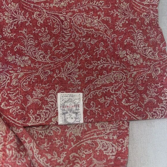 Vintage Ralph Lauren Western Red Button Shirt Top Size L - Picture 7 of 11